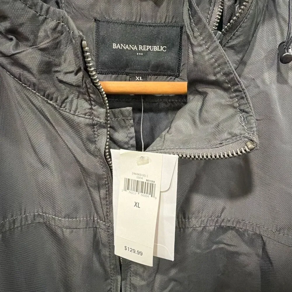 NWT Banana Republic Mens Windbreaker Jacket‎ XL